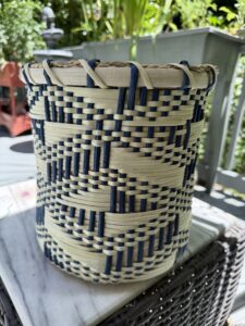 a basket on a table