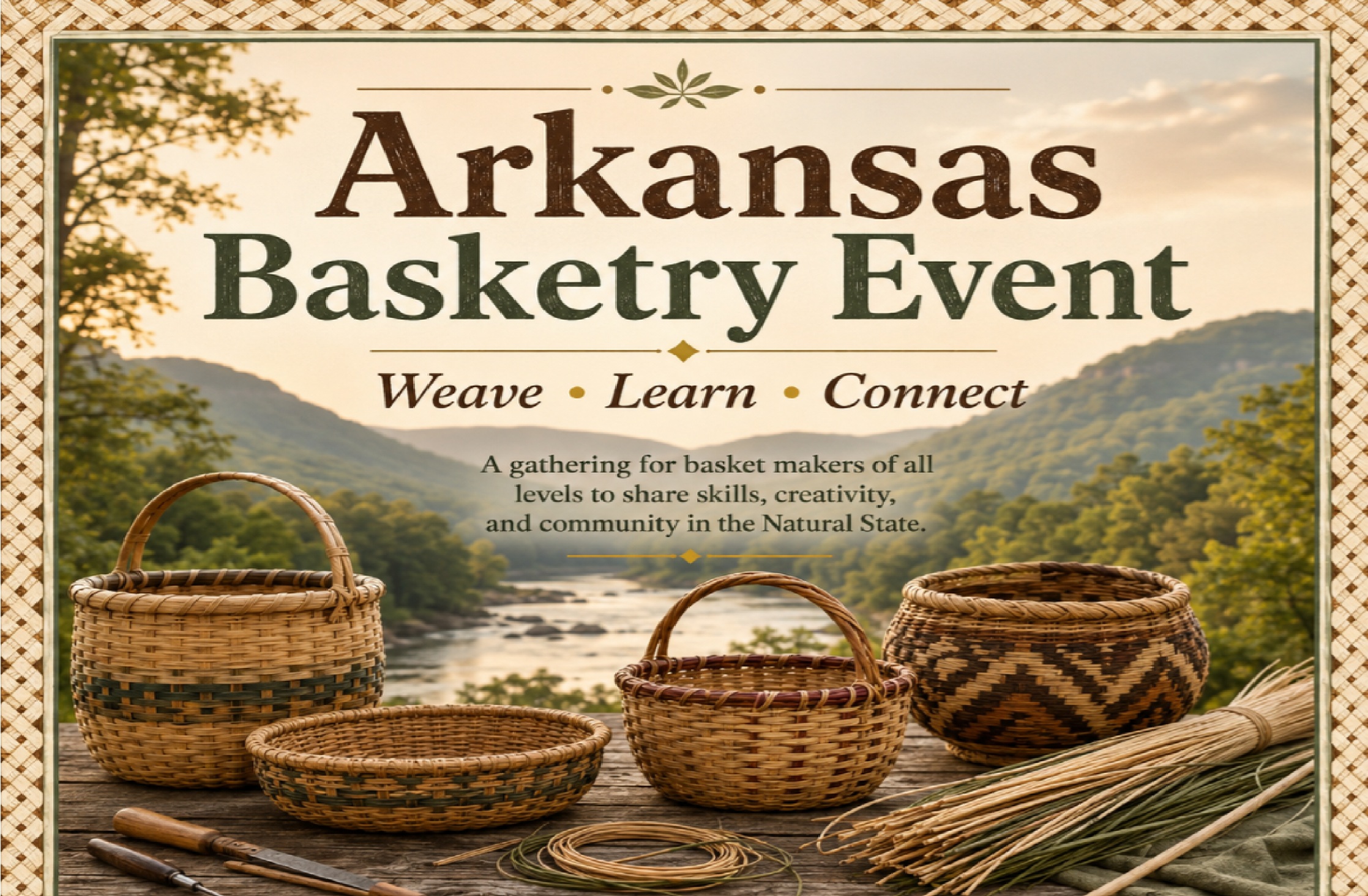 Weaving Celebration 2026  Arkansas Basket Weavers Extension Homemakers Club